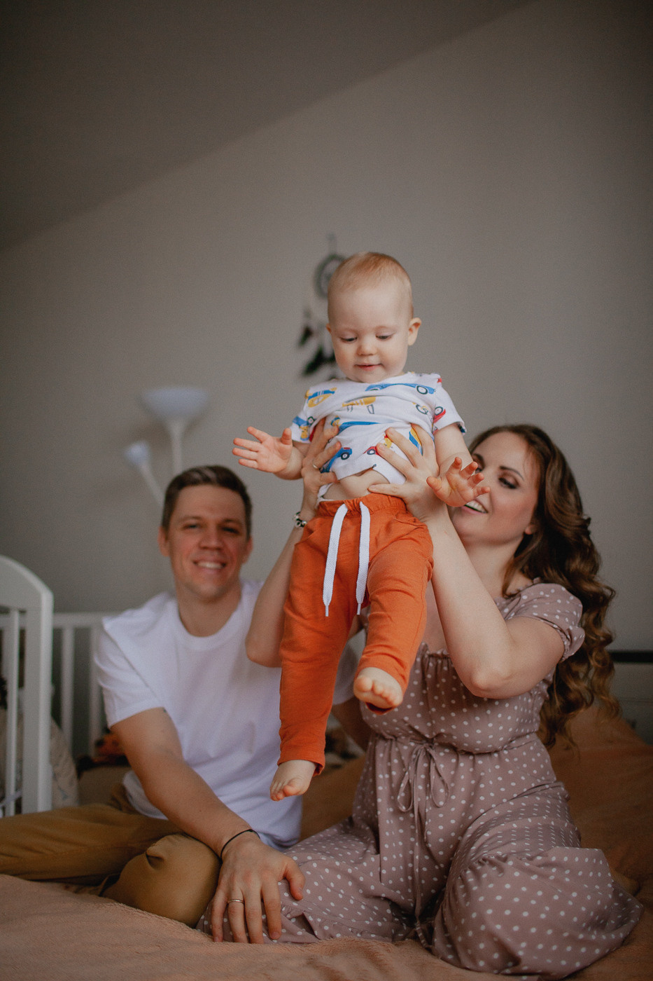 Марина, Алексей и Лев. Семейный домашний фотограф Москва Зеленоград Настя Маркова