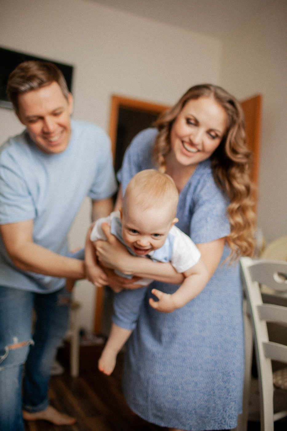 Марина, Алексей и Лев. Семейный домашний фотограф Москва Зеленоград Настя Маркова