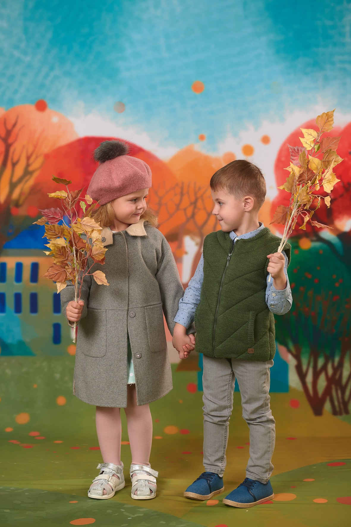 Акварельная Осень. Выпускные альбомы для детского сада, школы — Москва и область | Апрель Фото