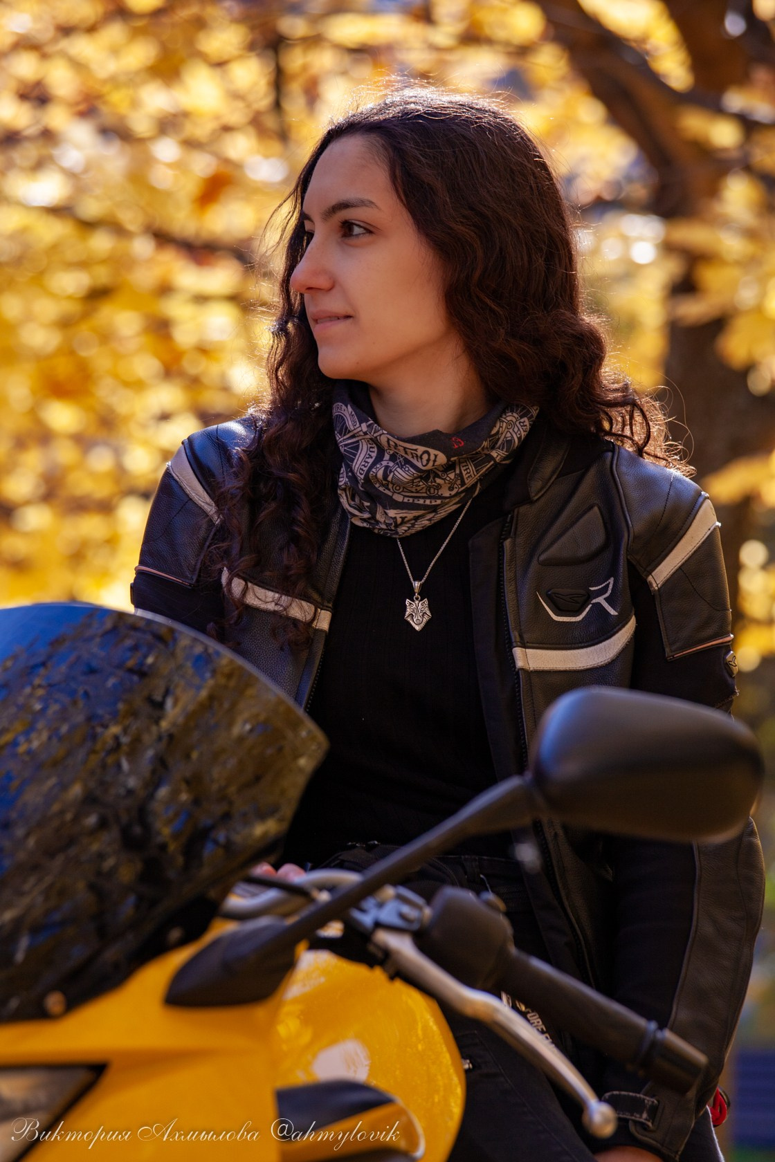 Алина Вартанова (Yamaha Diversion F 600). Виктория Ахмылова. Фотограф в Москве