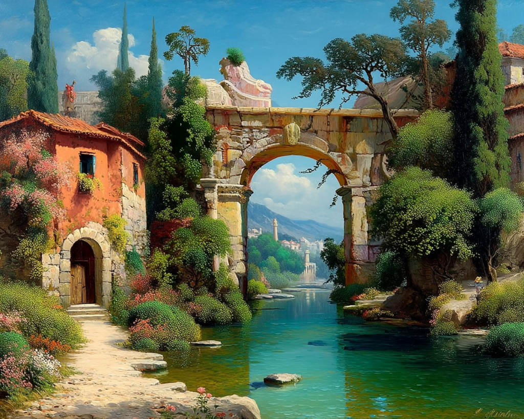 ПЕЙЗАЖ. Художник Дмитрий Рыжиков