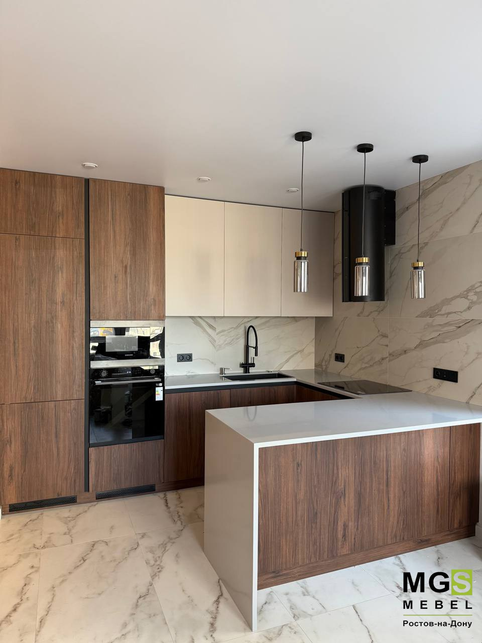 Кухня на заказ от производителя MGS мебель. MGS мебель в Ростове-на-Дону. Высочайшее качество исполнения. Инновационные и классические материалы. MGS mebel Ростов