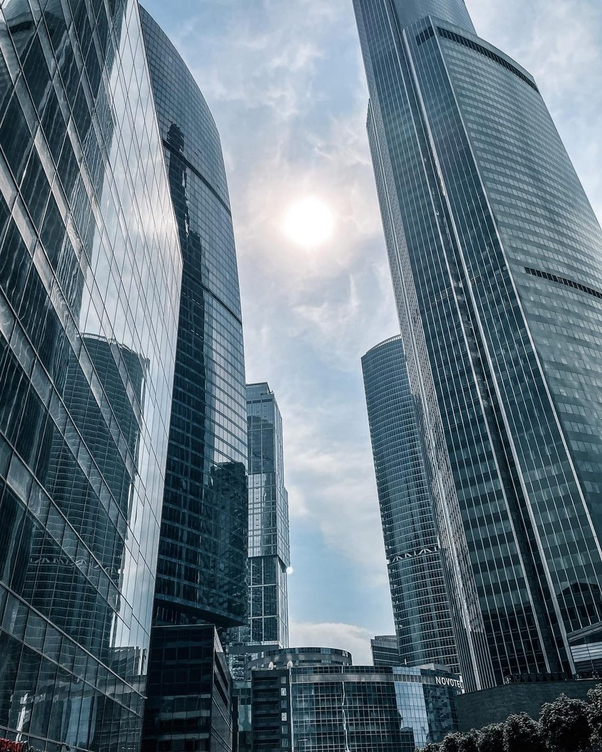 Москва-сити. Александра Мельниченко/ Бегающий фотограф