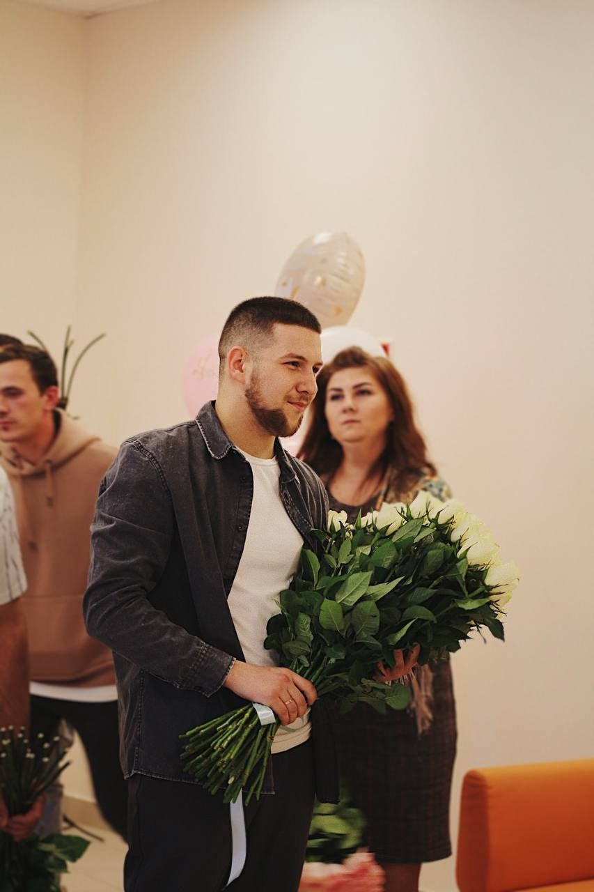 Выписка Вероника и Геннадий. Фотограф Пирумян Анна. г. Сургут, г. Воронеж