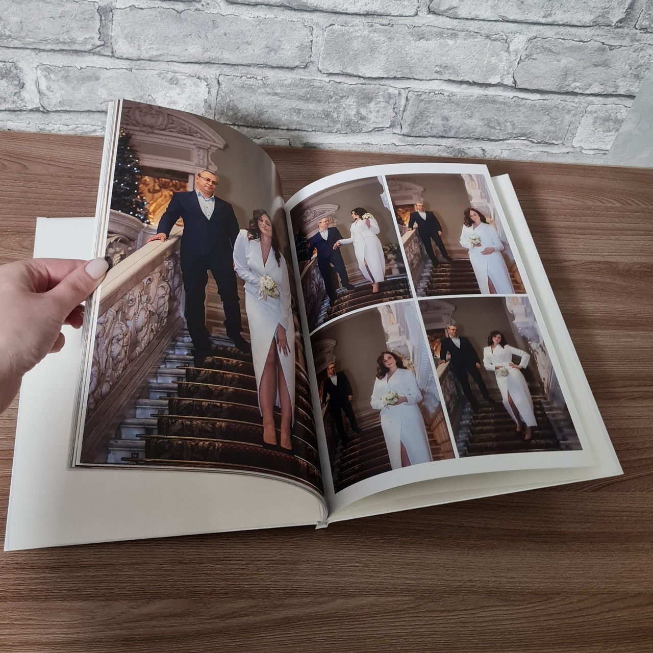 Фотокнига-журнал «Премиум» (твердая обложка). Душевный фотограф в Санкт-Петербурге. Свадебные и семейные фотосессии