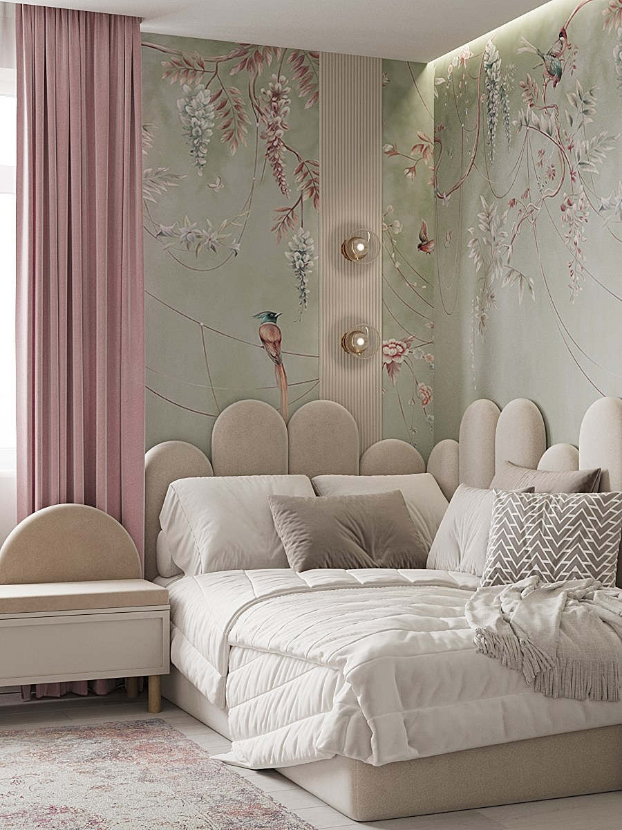 Нежные детские. Дизайн интерьера Рязань Москва Чижикова Олеся