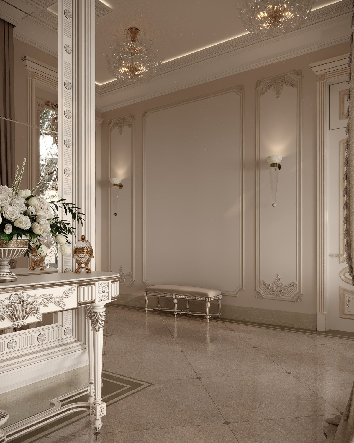 Классика 370 м². 3Д-Визуализация Наталья Макогонова