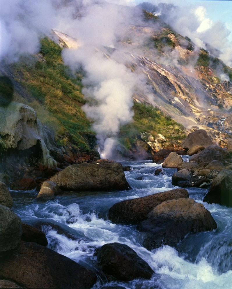 Камчатка. Долина гейзеров. ВАДИМ ГИППЕНРЕЙТЕР — ВЕЛИКИЙ ФОТОГРАФ ЗЕМЛИ РУССКОЙ