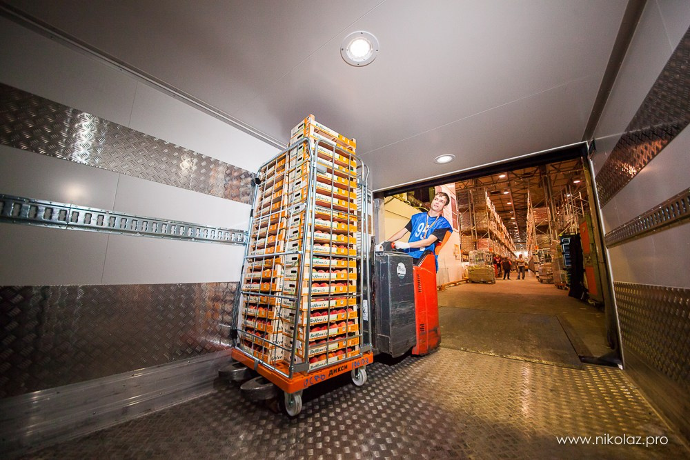 ДИКСИ склад. Видеооператор/Фотограф Николай Завьялов