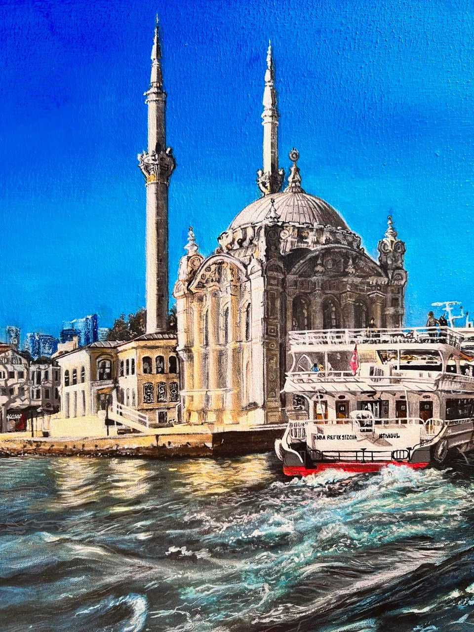 Серия «Города — великие творения рук человеческих». Картины пейзаж