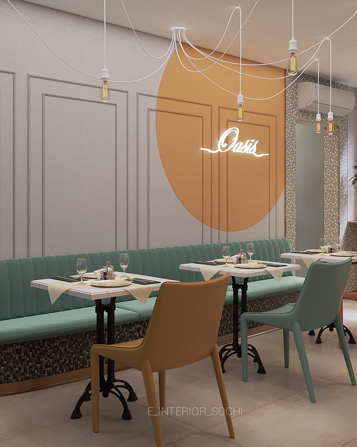 HOTEL_OASIS. Дизайн интерьера Евгения Тисленко