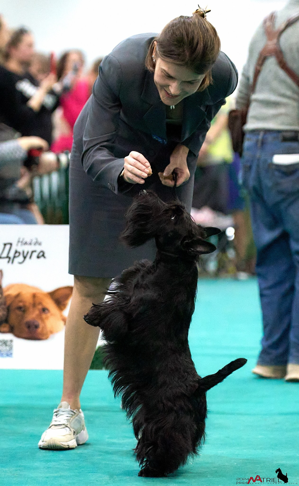 Съемка на выставке в Крокусе