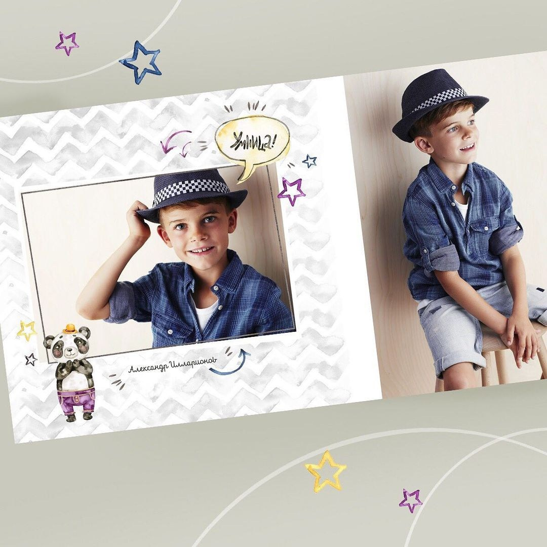 Панда. Фотограф Ярмишко Дарья. Выпускные фотокниги