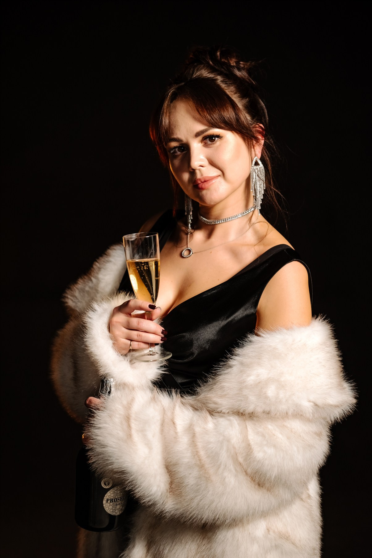 Индивидуальная. В шубке. Свадебный и сеейный фотограф в Санкт-Петербурге Елена Худякова