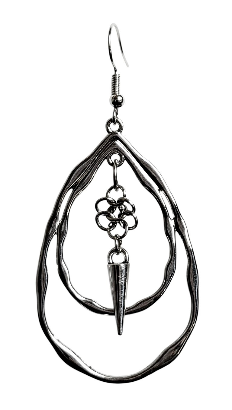 Сережки из кольчуги. Украшения из кольчуги в Москве Соня Спросонья