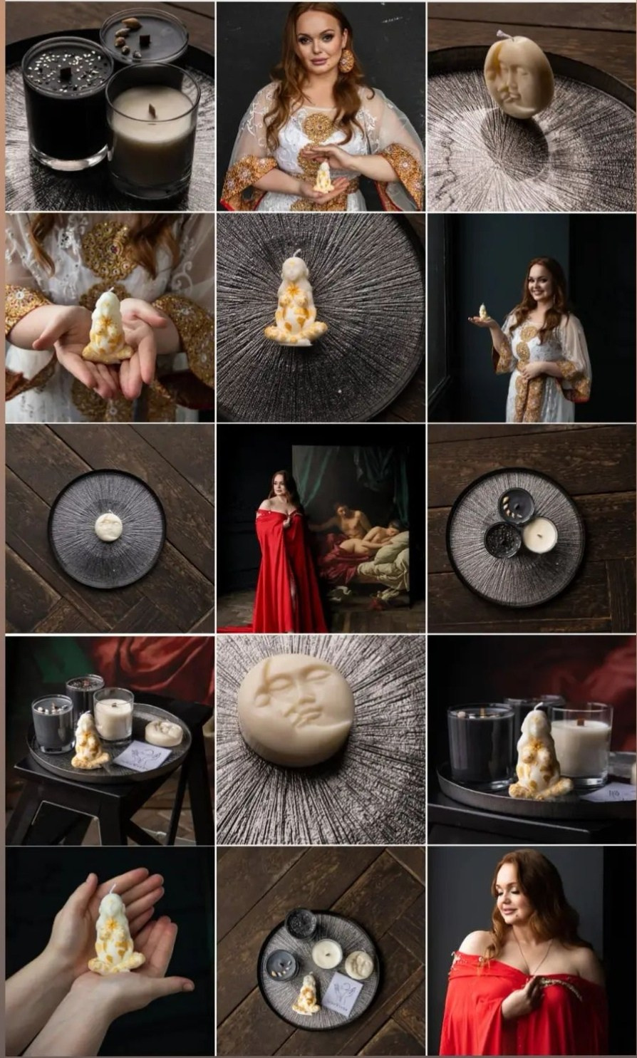 Свечи Lubov tebe. Наталия Фролова. Фотограф. Москва