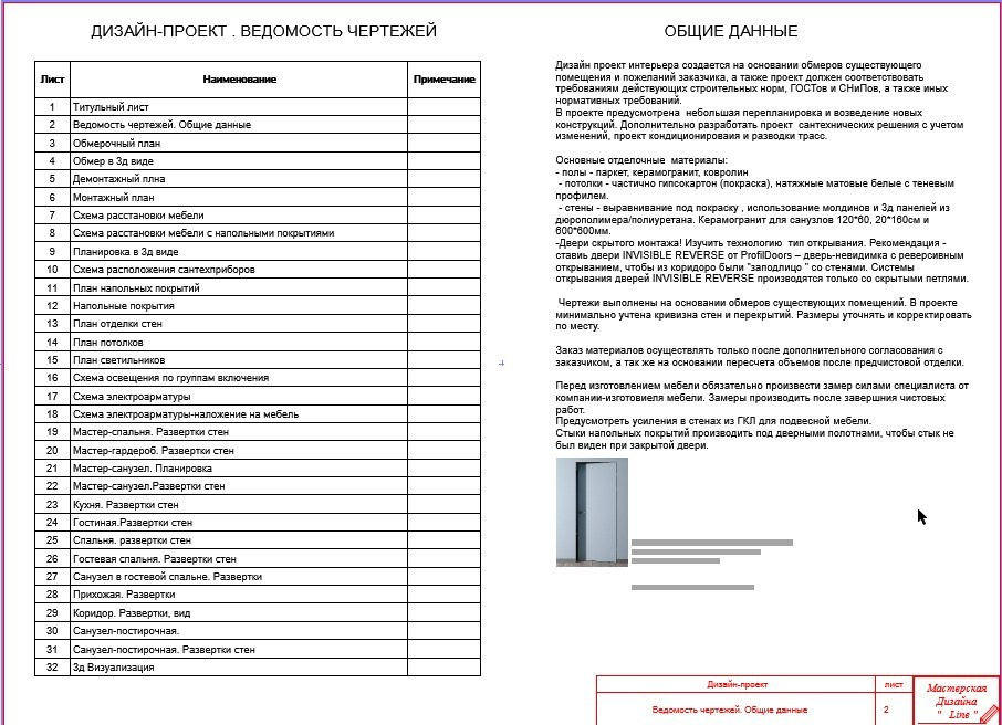 Цены. Студия дизайна