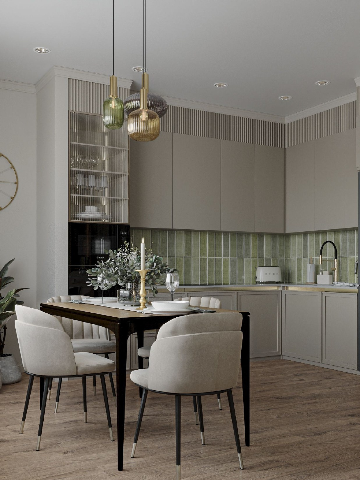 Квартира на пр. Тореза 44, к2. Дизайнер интерьера в Санкт-Петербурге Ольга Рытаровская