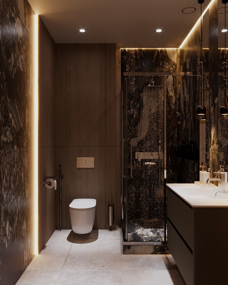 Душевая 1 этаж. Визуализатор Векшина Елена