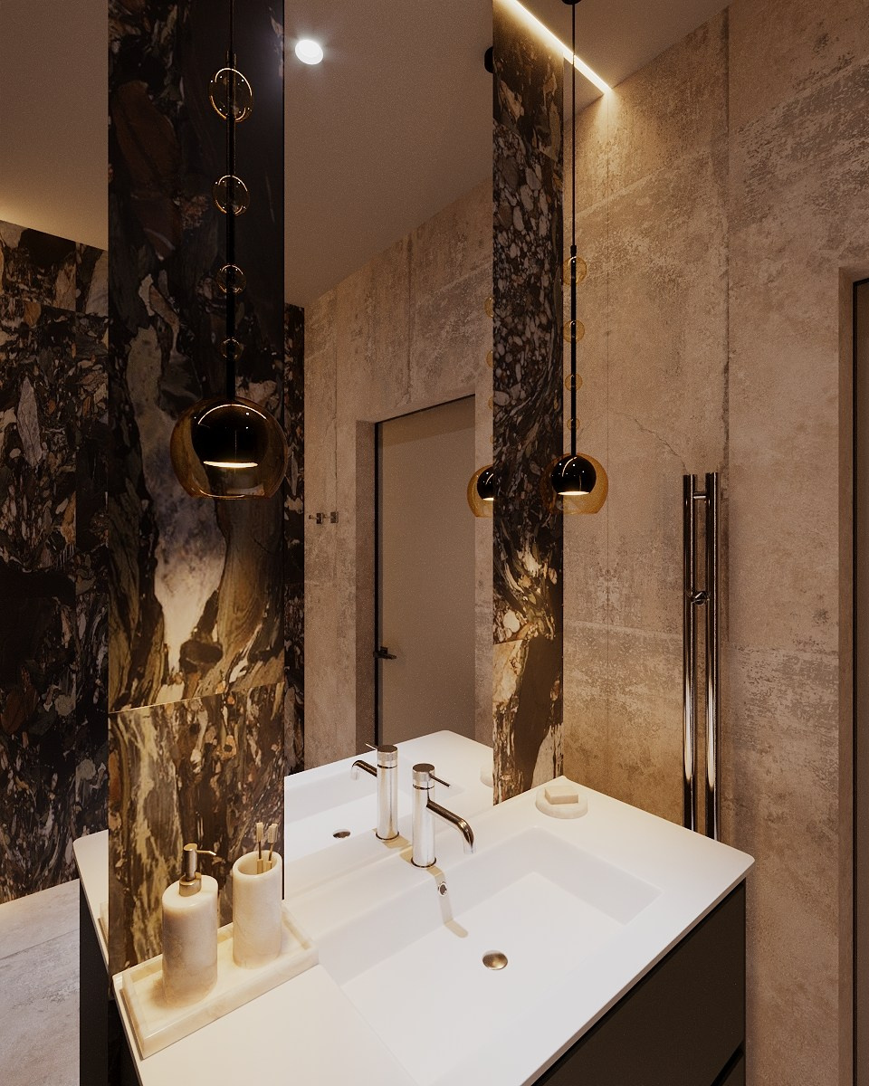 Душевая 1 этаж. Визуализатор Векшина Елена