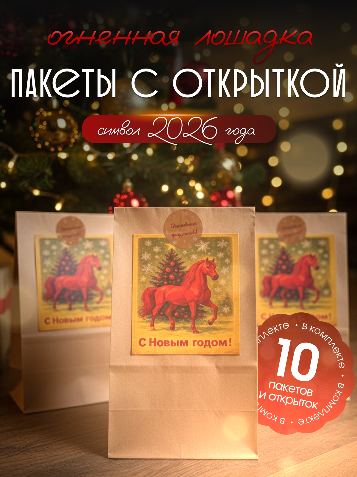 Инфографика | Карточка товара | Новогодний. Графический дизайнер AI в Москве Валерия Кос