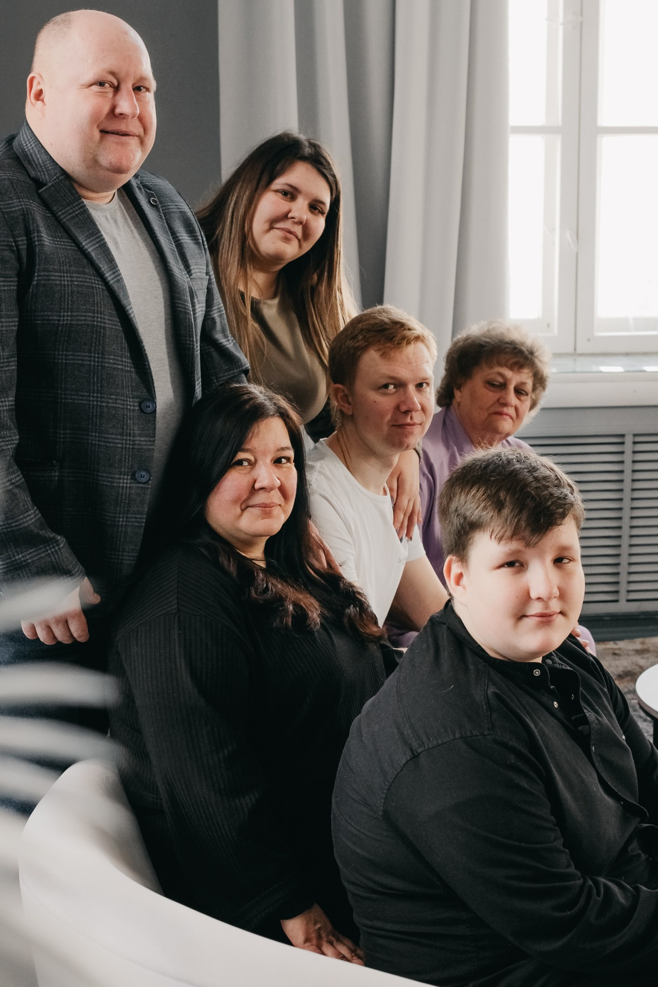 Семья в студии. Свой фотограф Нижний Новгород