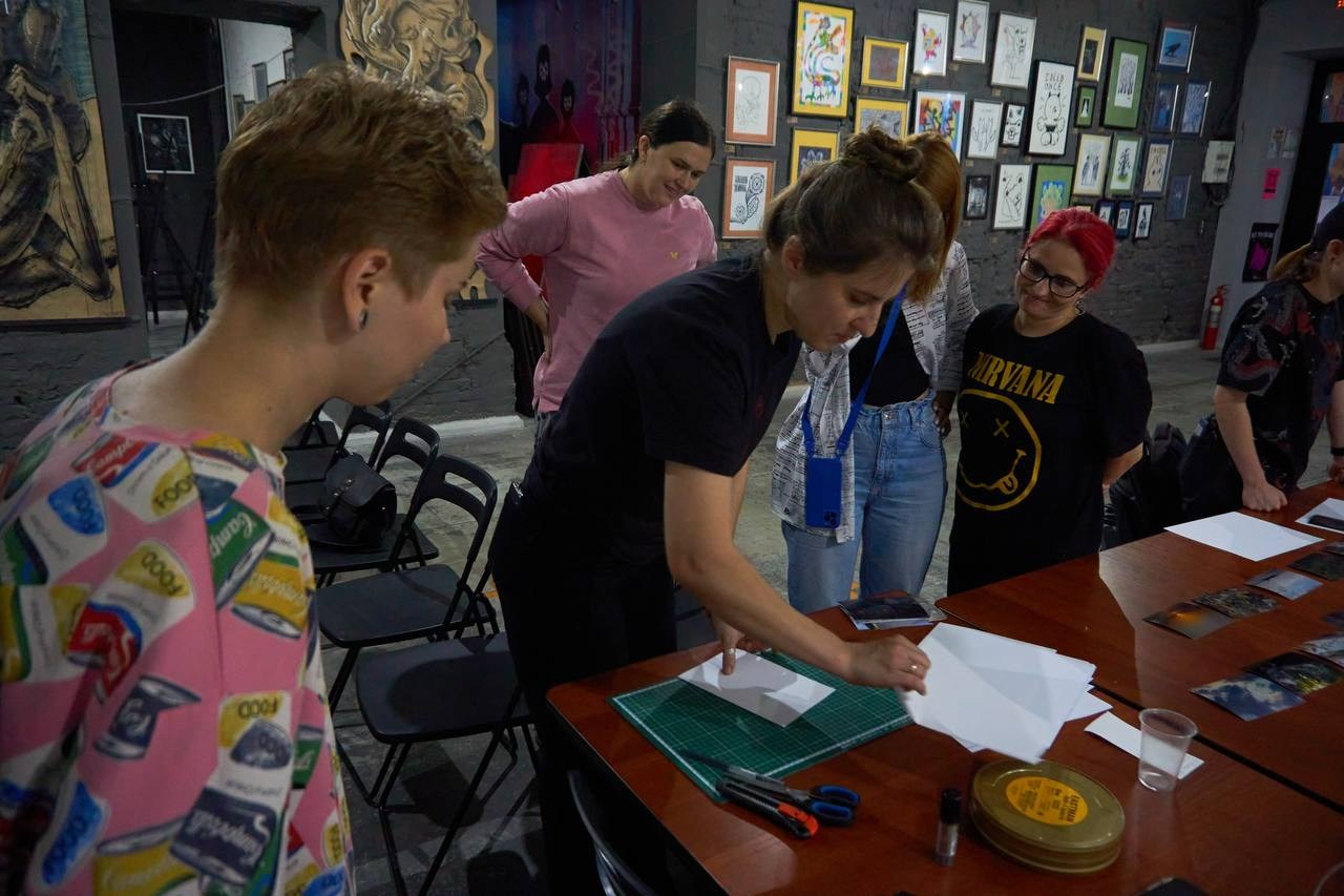 Воркшоп по созданию зинов 01.10.2023, 08.10.2023, галерея Ростов, Ростов-на-Дону. Лера Круглова