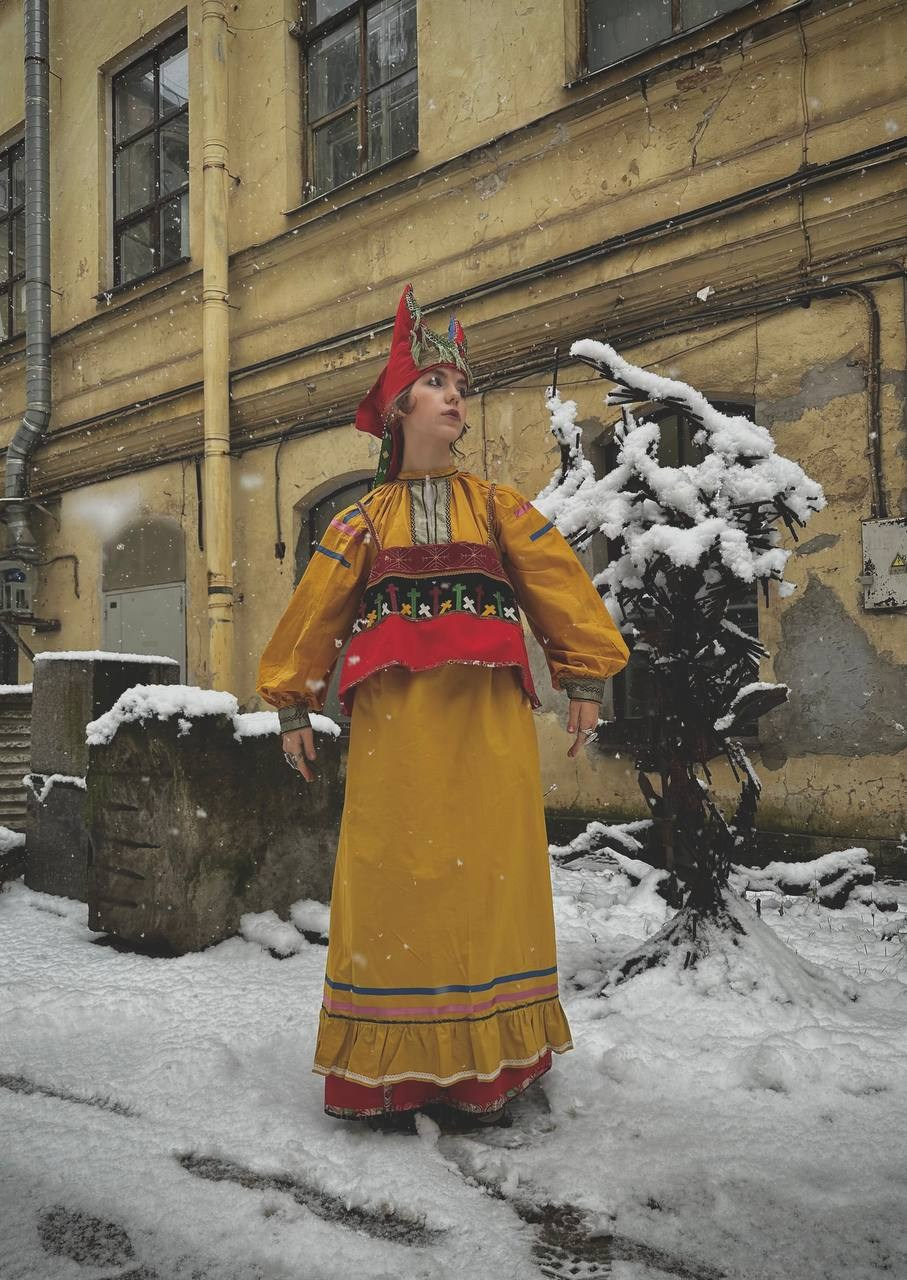 Русско-народный костюм. Художник кино и телевидения по костюмам Есинская Алёна Дмитриевна
