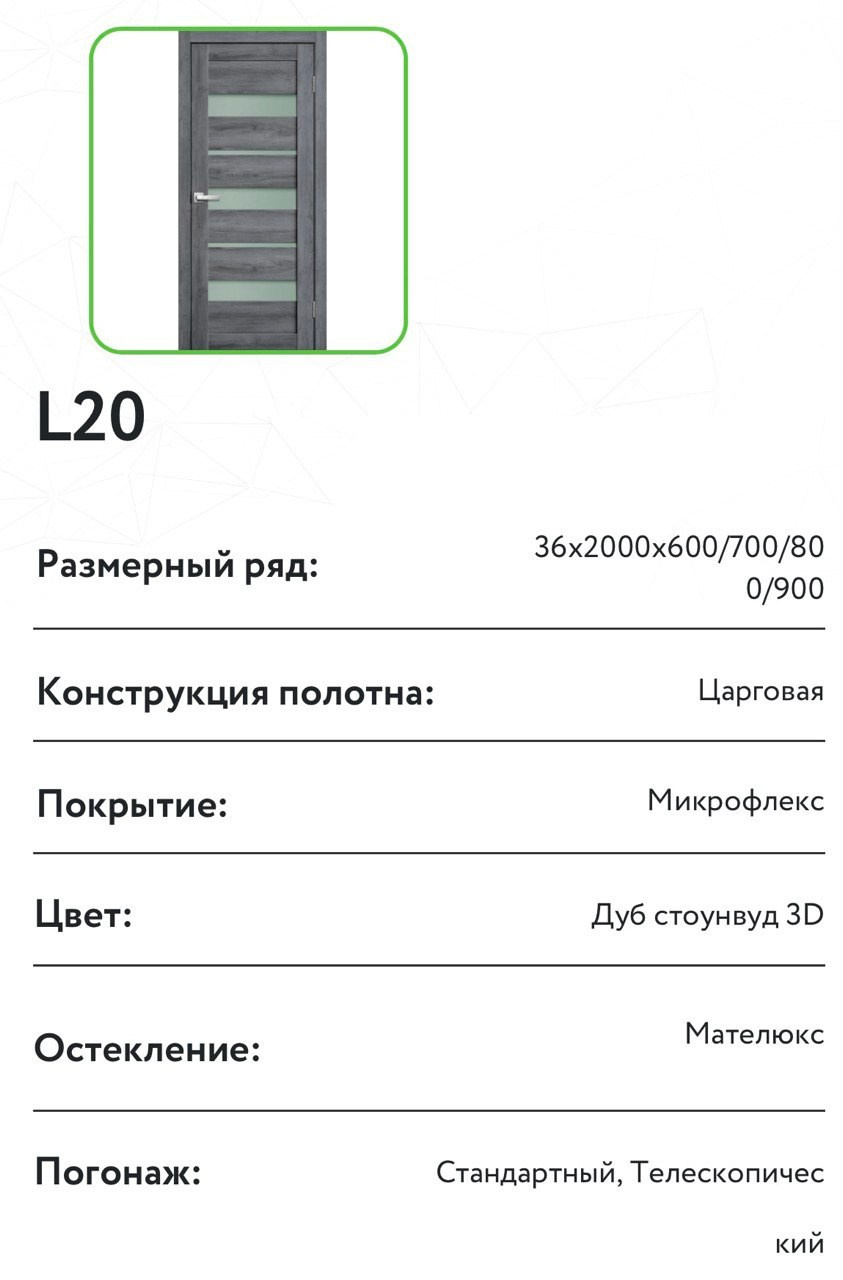 Коллекция LiteDoors_L 20. Портфолио