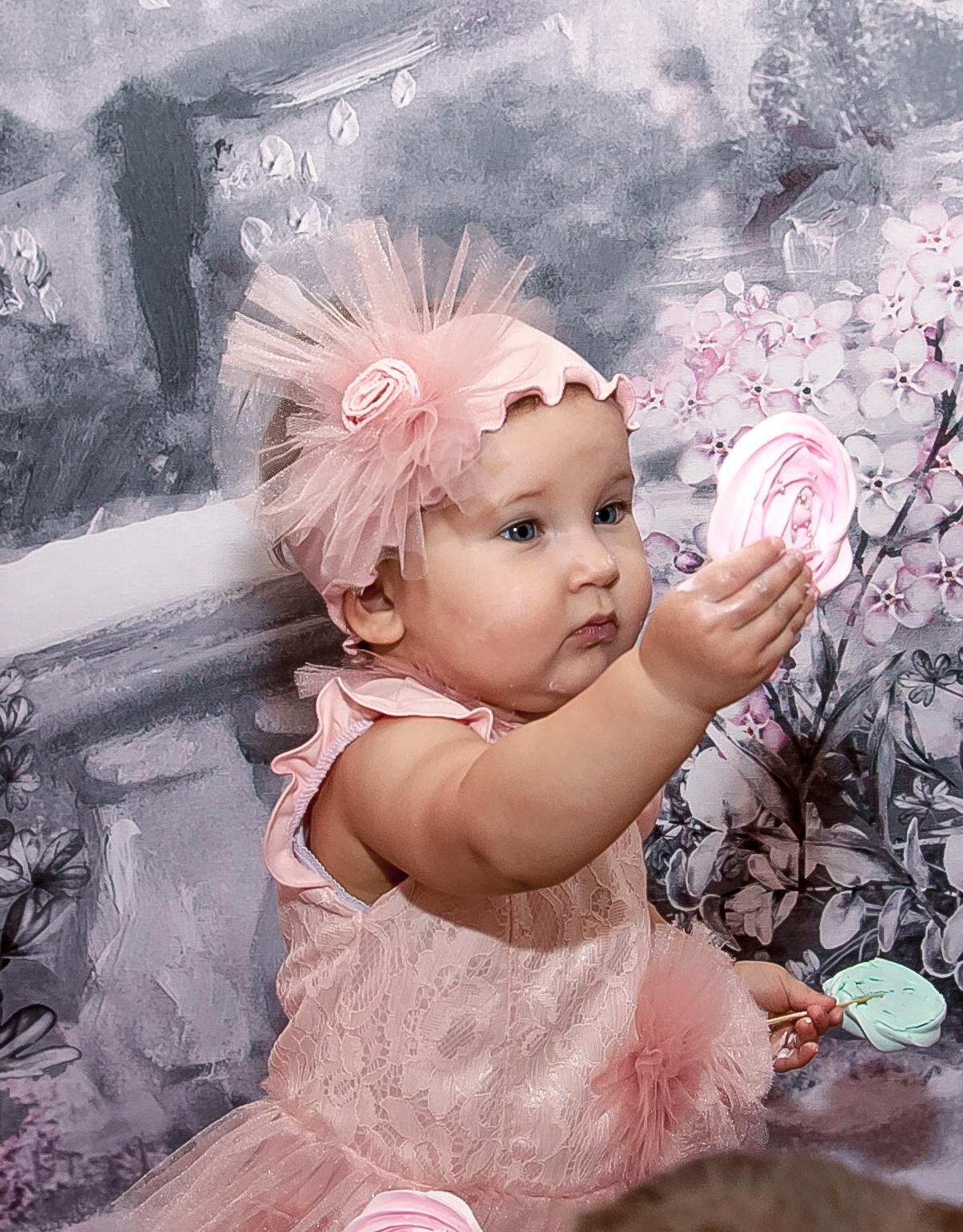 День рождения Маши (1 годик). Репортажная съемка в Москве и области. Анималистика