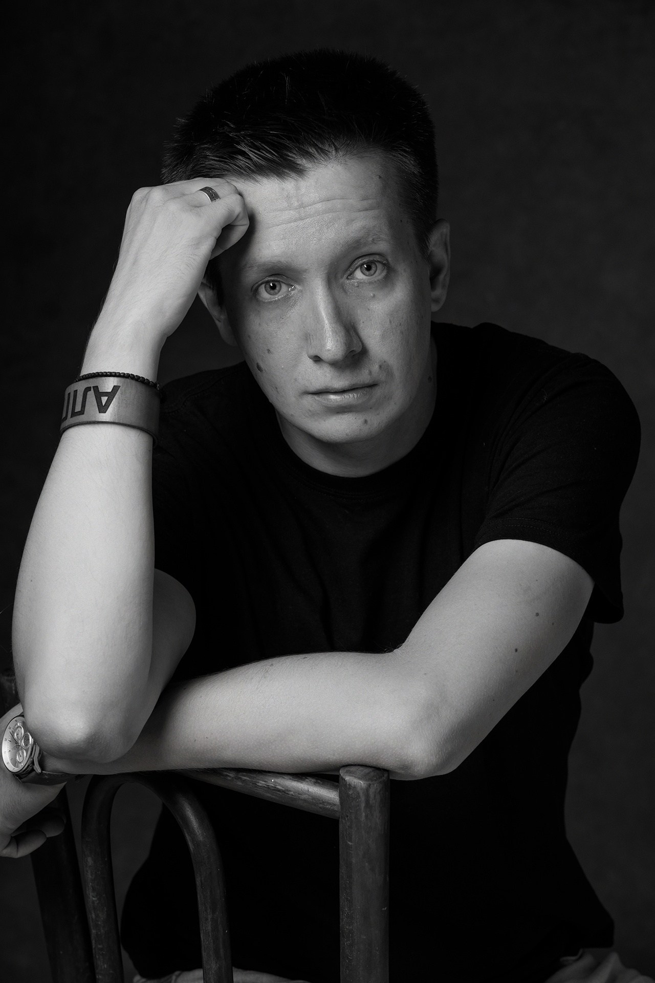 Мужской портрет. Фотограф Александр Калинин