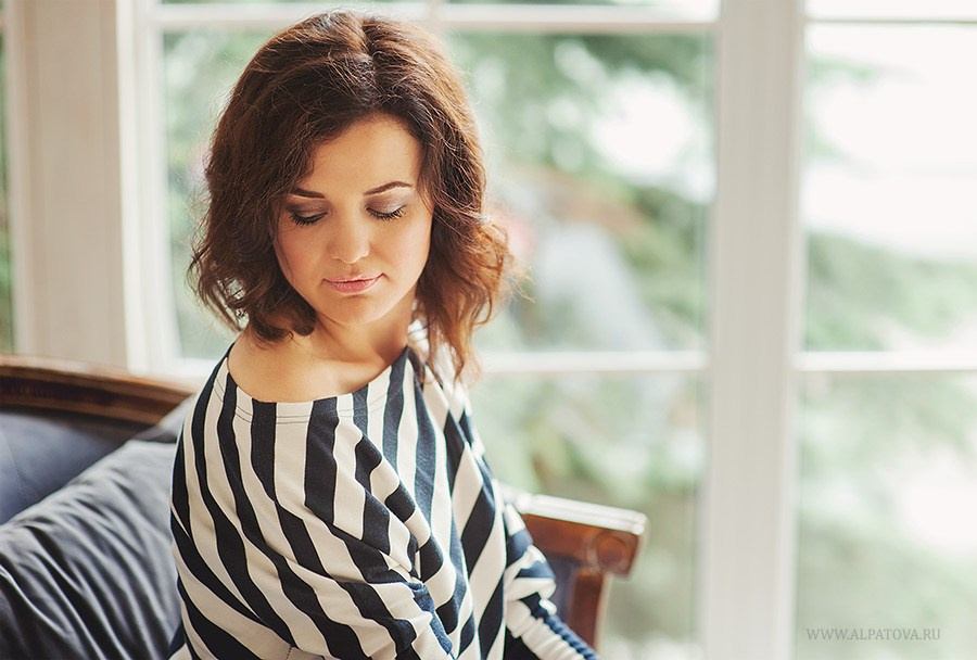 Женский портрет. Семейный и детский фотограф в Москве Ксения Алпатова