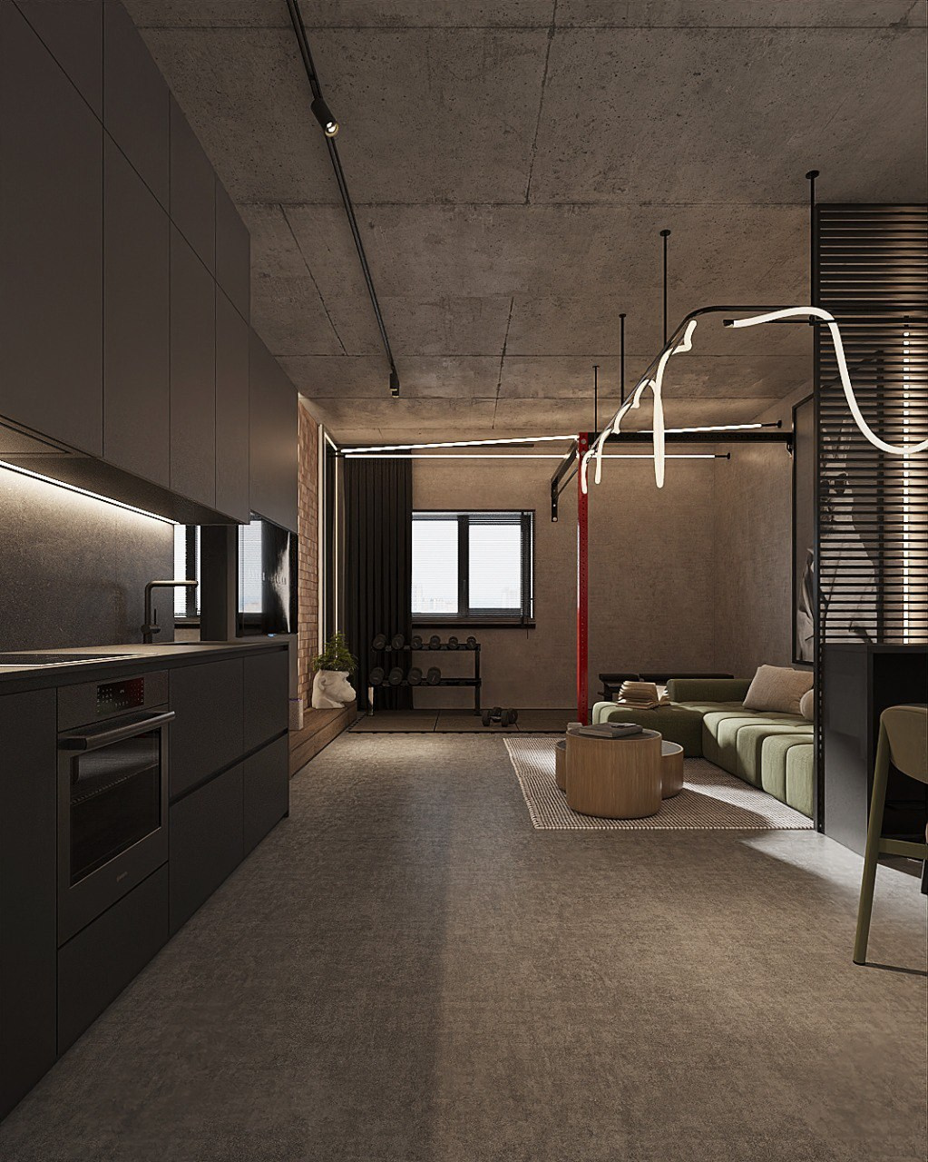 ЖК «Солнечный квартал», 73 м². Room Design Studio
