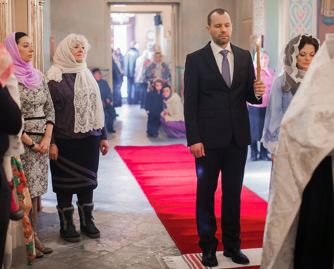 Венчание Марии и Дмитрия. Репортажный фотограф Борис Геер