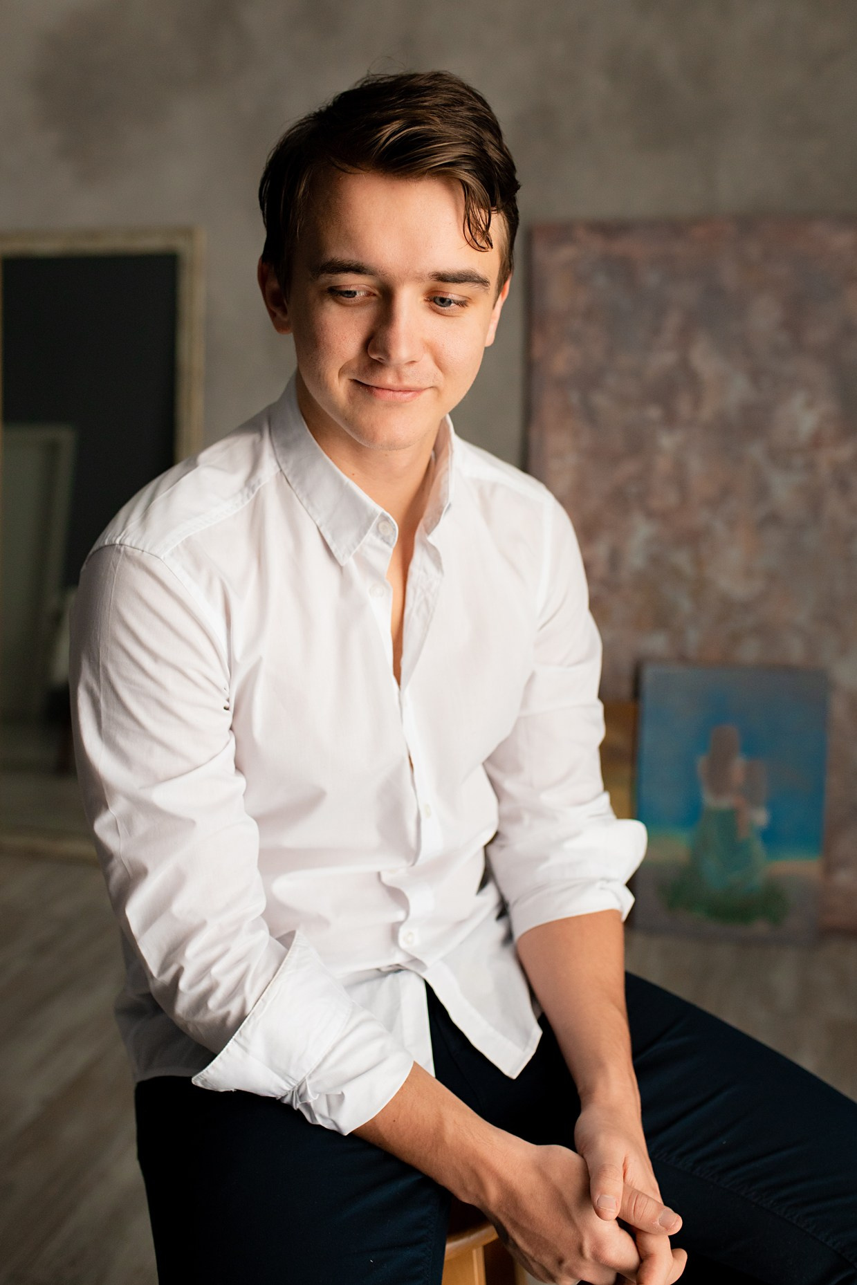 Юлия и Андрей. Идея с красками. Фотограф Белгород