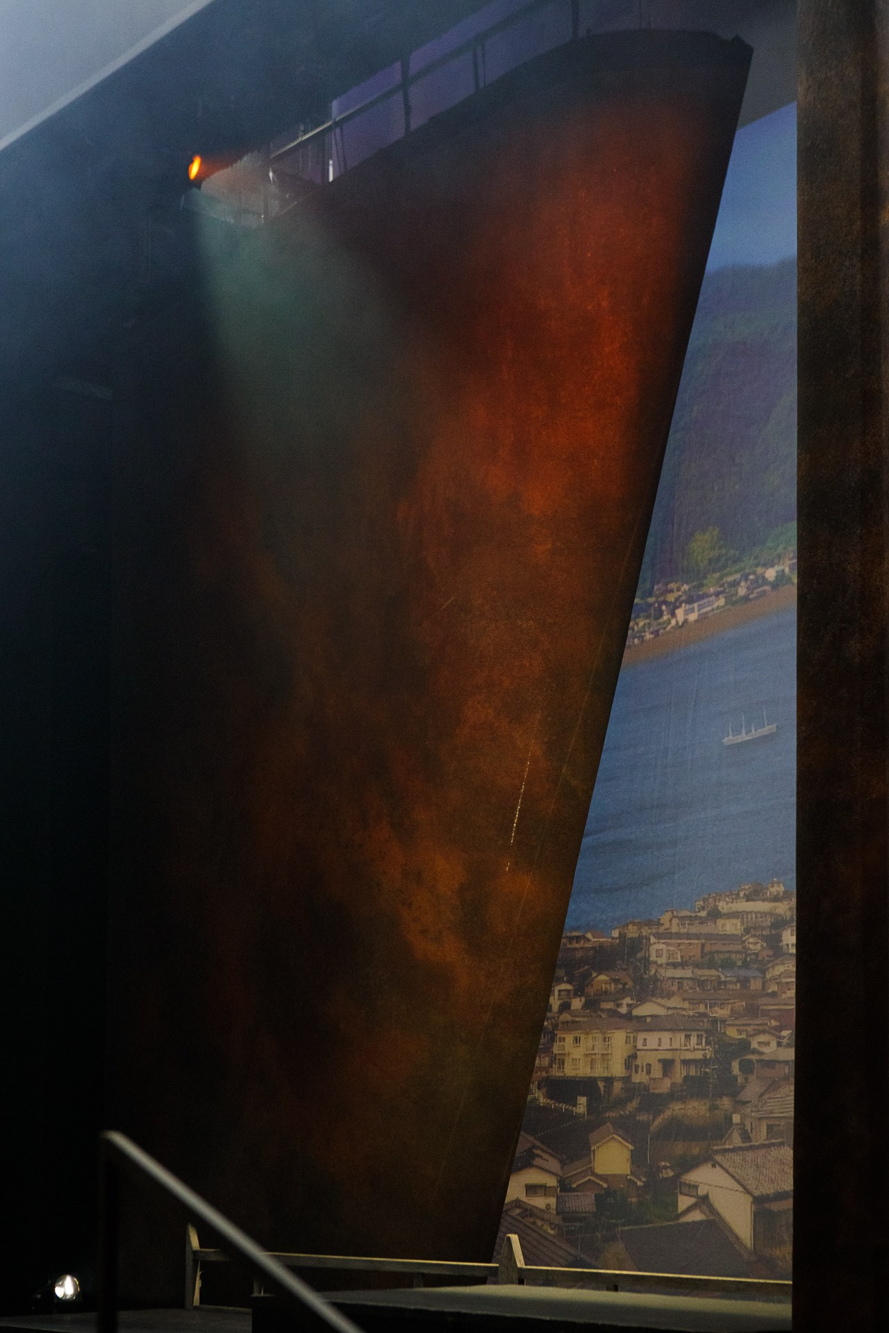 Декорации для оперы «Мадам Баттерфляй» | Геликон Опера. История занавеса. Превращаем идею в технологию