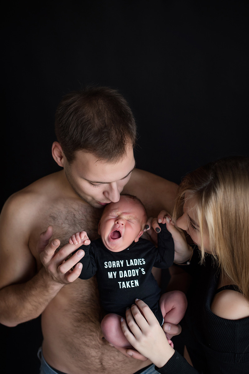 Тима 8 дней. Фотограф новорожденных Елена Панова