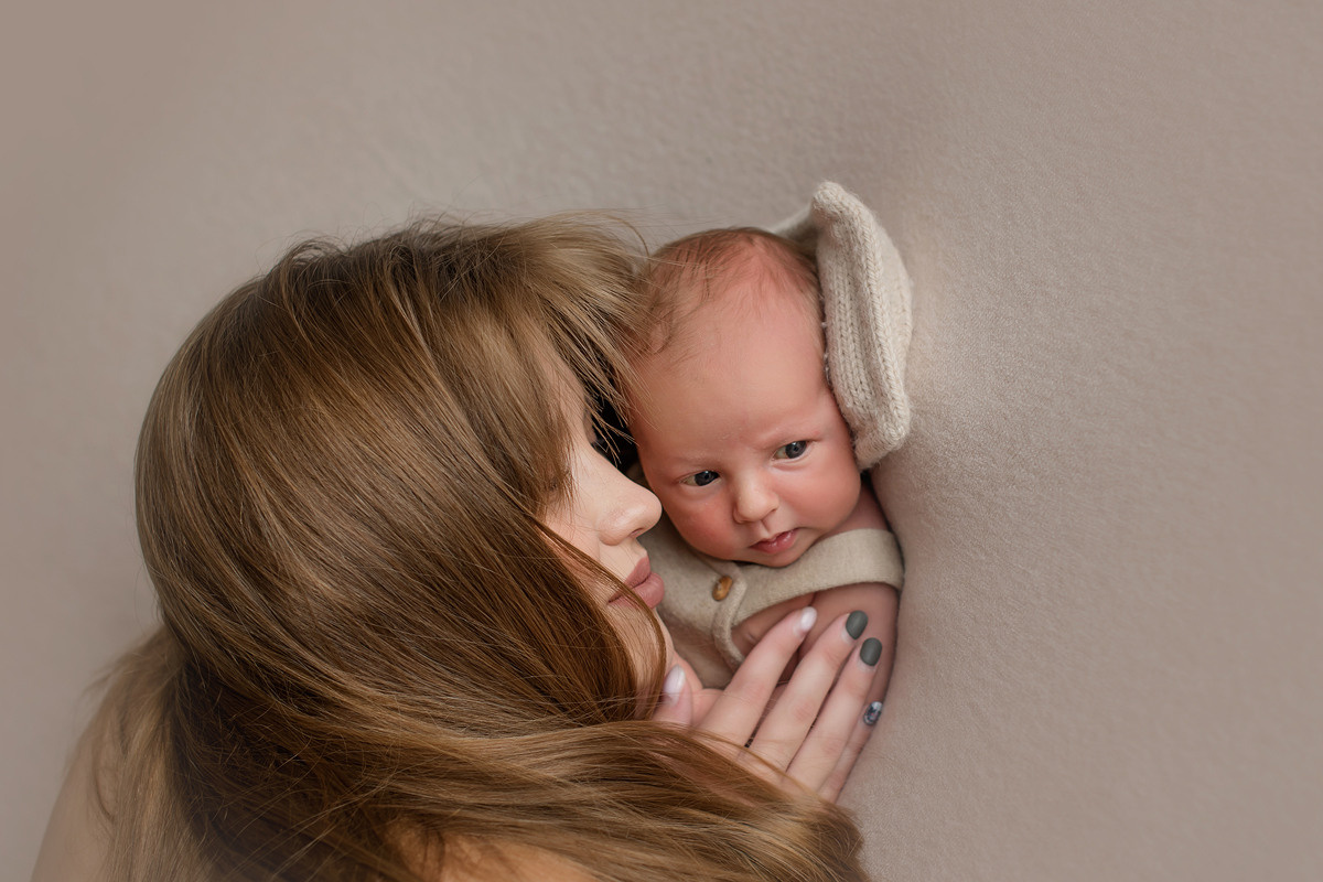 Тима 8 дней. Фотограф новорожденных Елена Панова