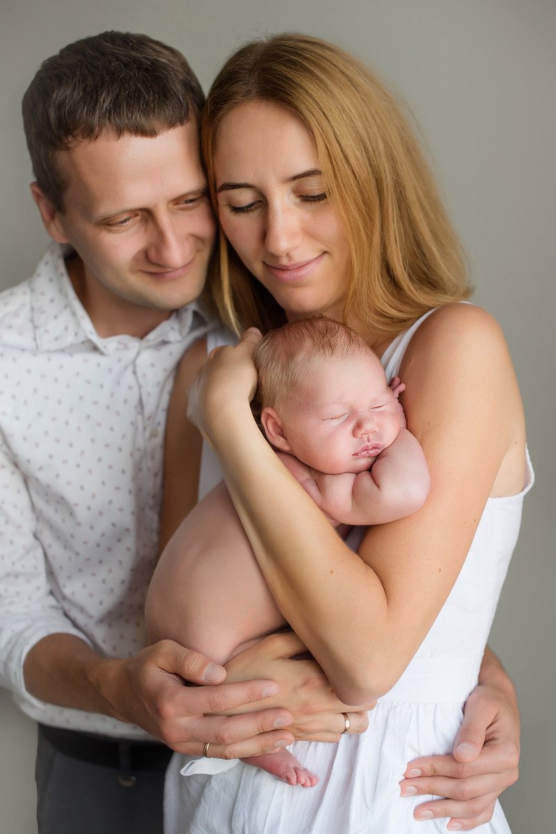 Варя 10 дней (пакет Комфорт). Фотограф новорожденных Елена Панова