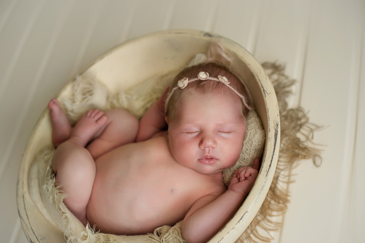 Варя 10 дней (пакет Комфорт). Фотограф новорожденных Елена Панова