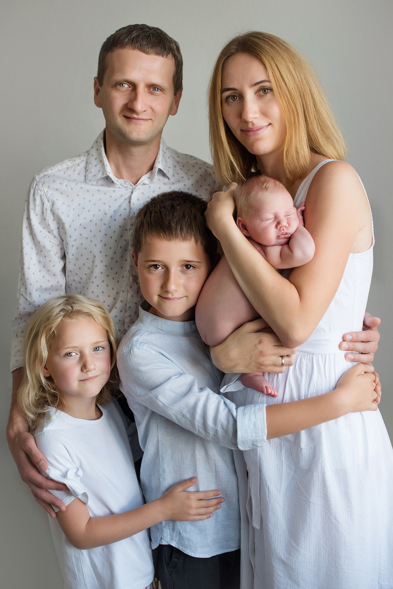 Варя 10 дней (пакет Комфорт). Фотограф новорожденных Елена Панова