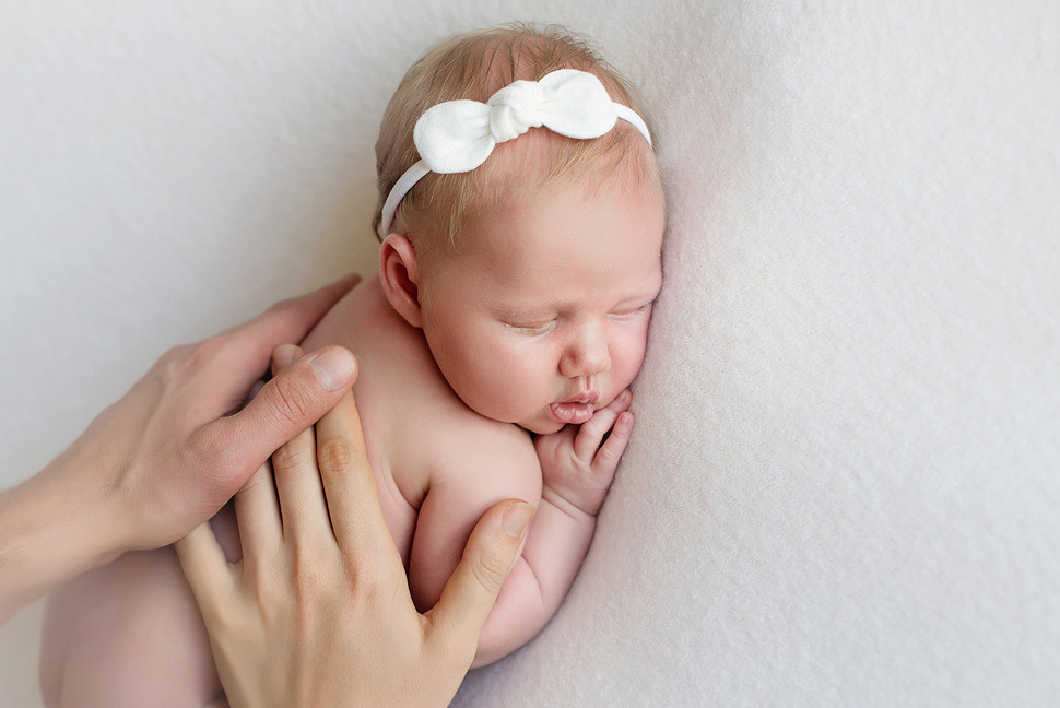 Варя 10 дней (пакет Комфорт). Фотограф новорожденных Елена Панова