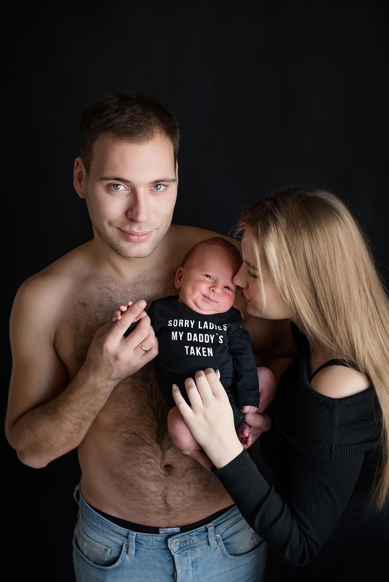 Тима 8 дней. Фотограф новорожденных Елена Панова