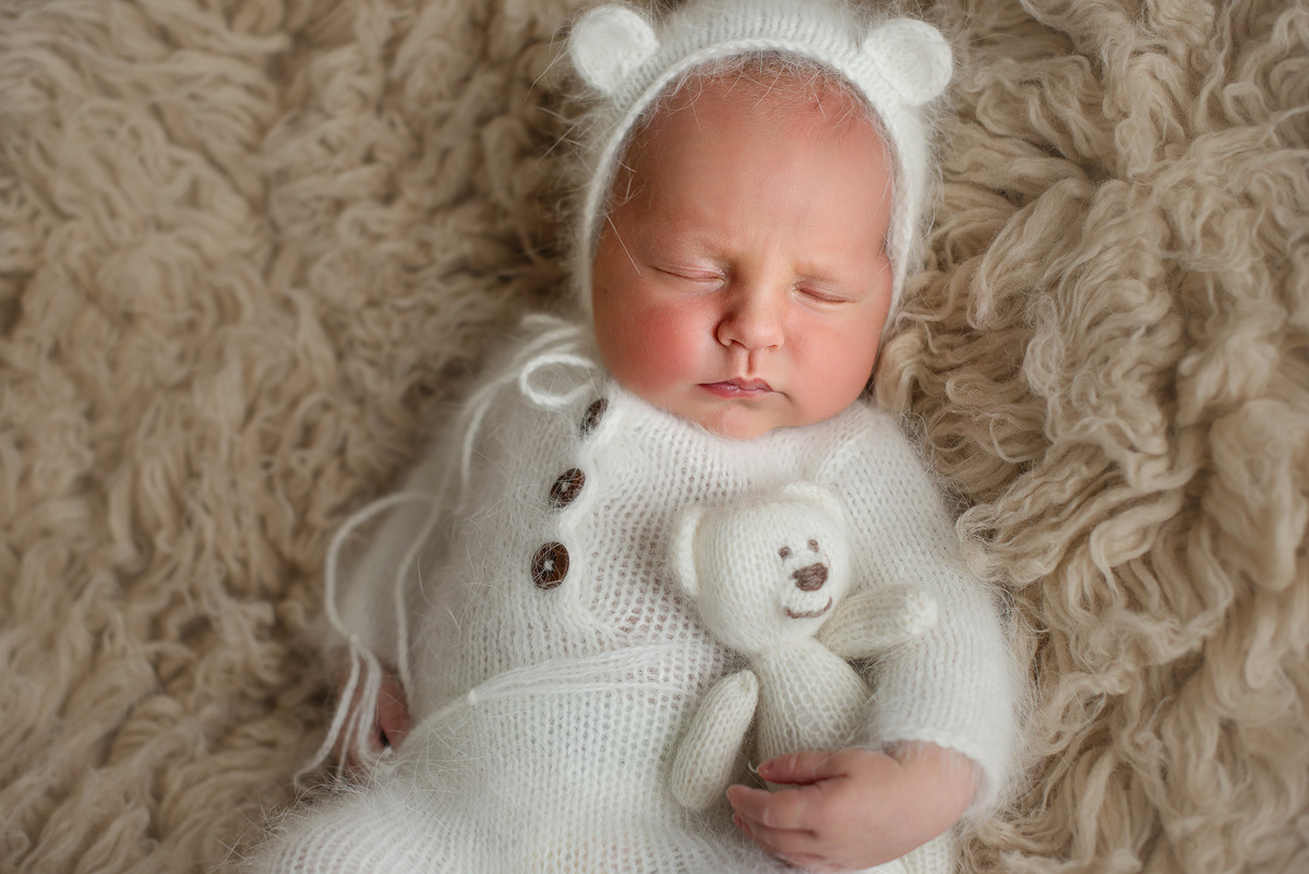 Тима 8 дней. Фотограф новорожденных Елена Панова