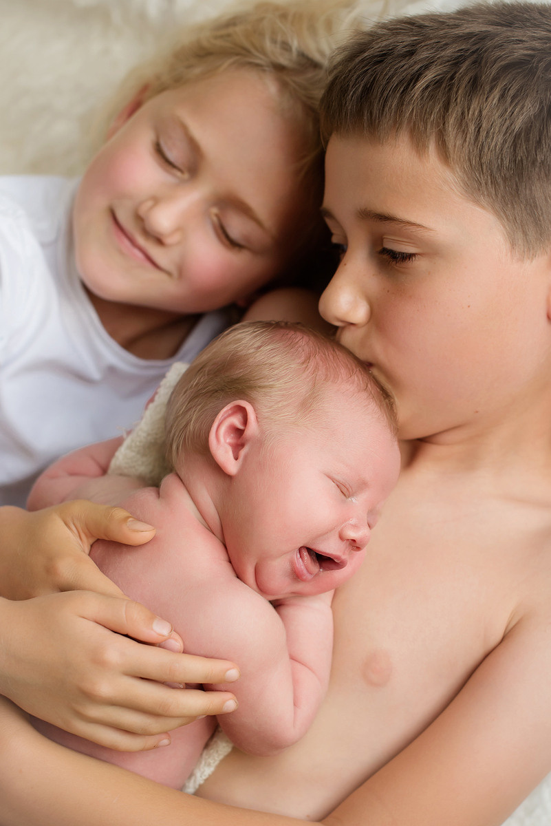 Варя 10 дней (пакет Комфорт). Фотограф новорожденных Елена Панова