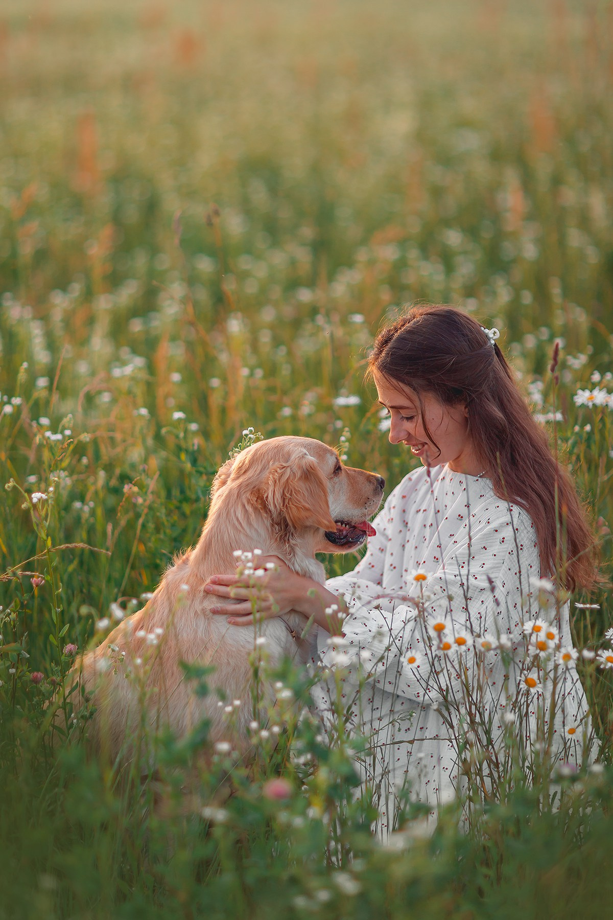 Марина и Чили. Семейный фотограф анималист Мария Крючкова