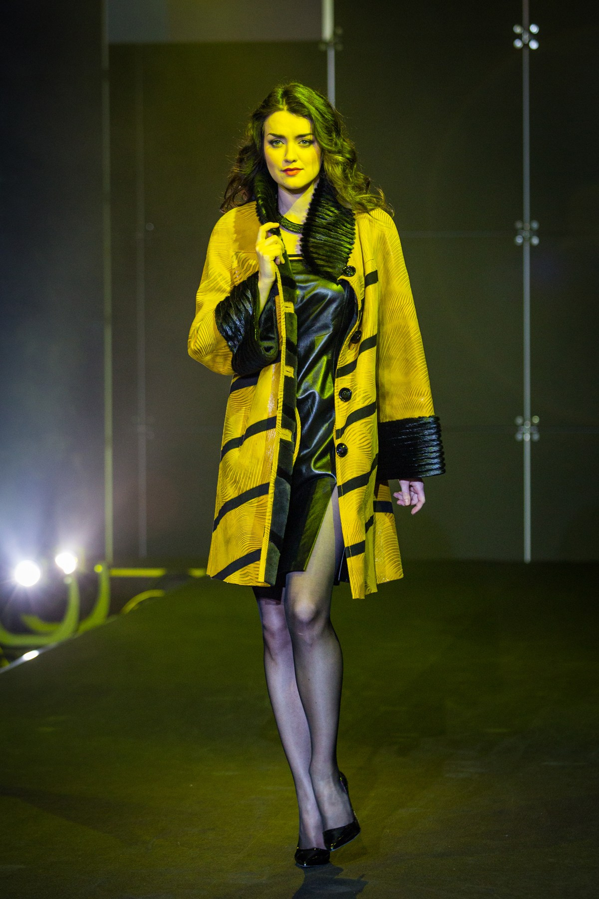 Модный показ LeShow, Москва, 2014. Портретные фотографы в Москве — Анна и Алексей Бородины