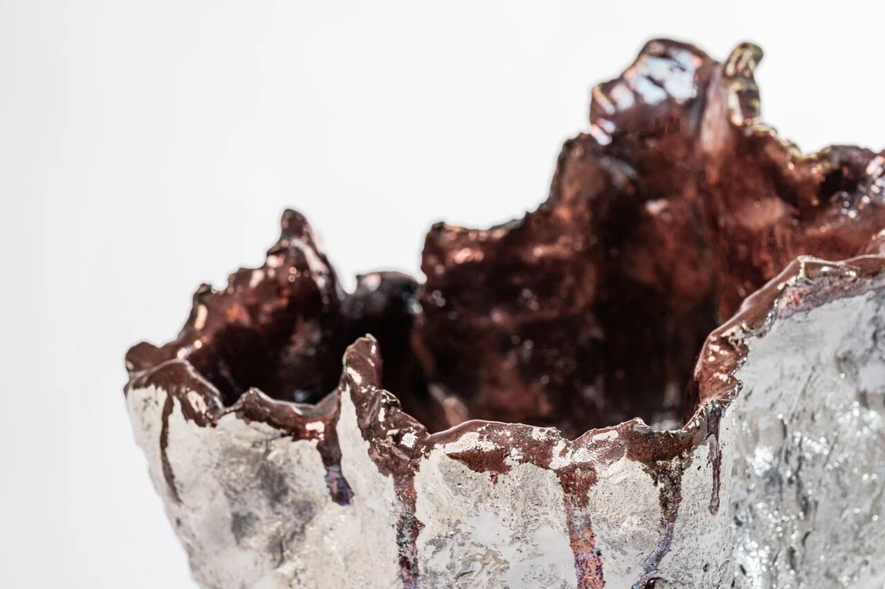 Ваза «Огонь внутри». Арт-керамика Катерины Жизневской