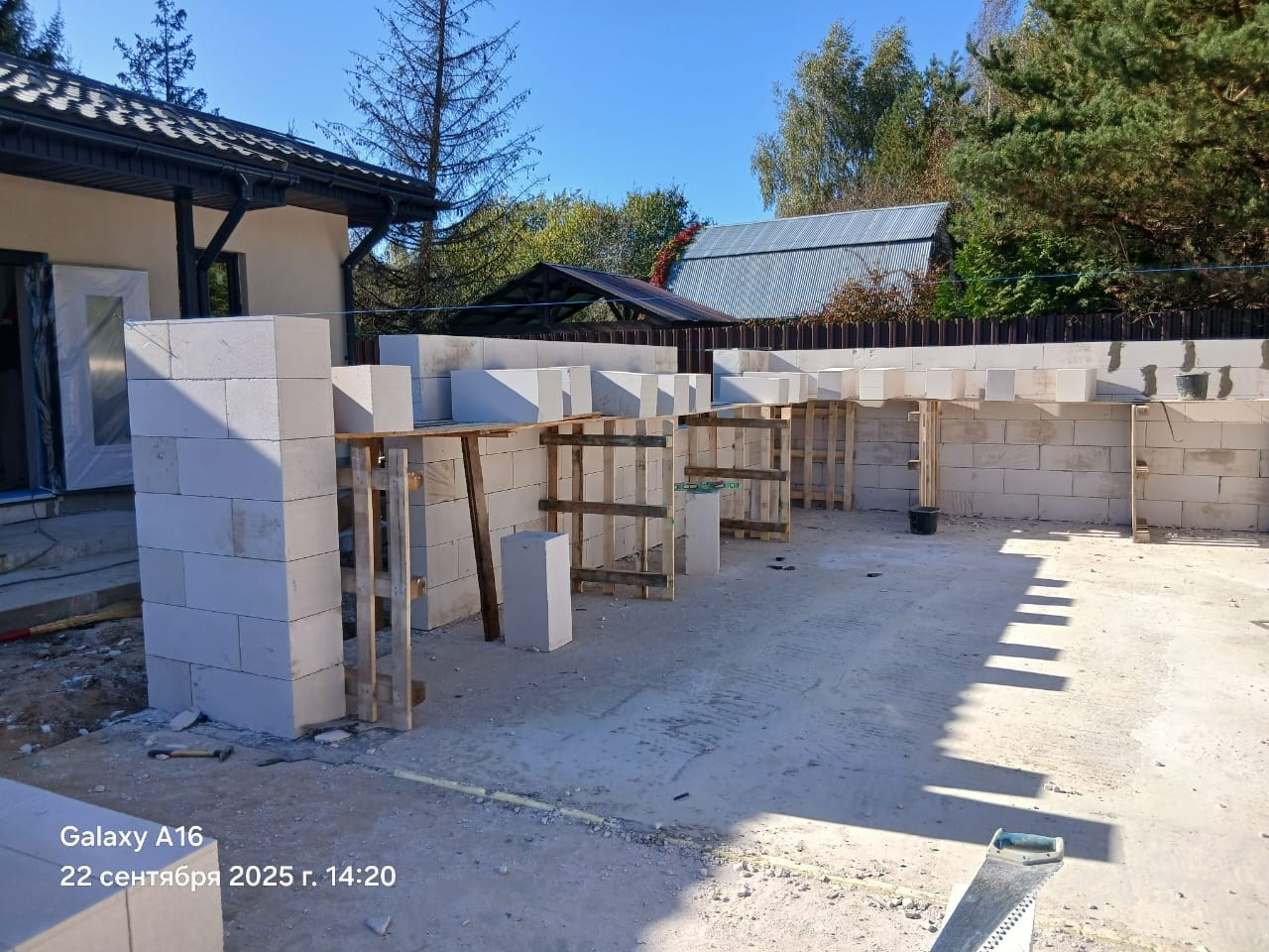 🚗 Гараж из газоблока 6,5×8 м — за 30 дней!. Строительная компания «Милый дом» МД. Москва и Московская область