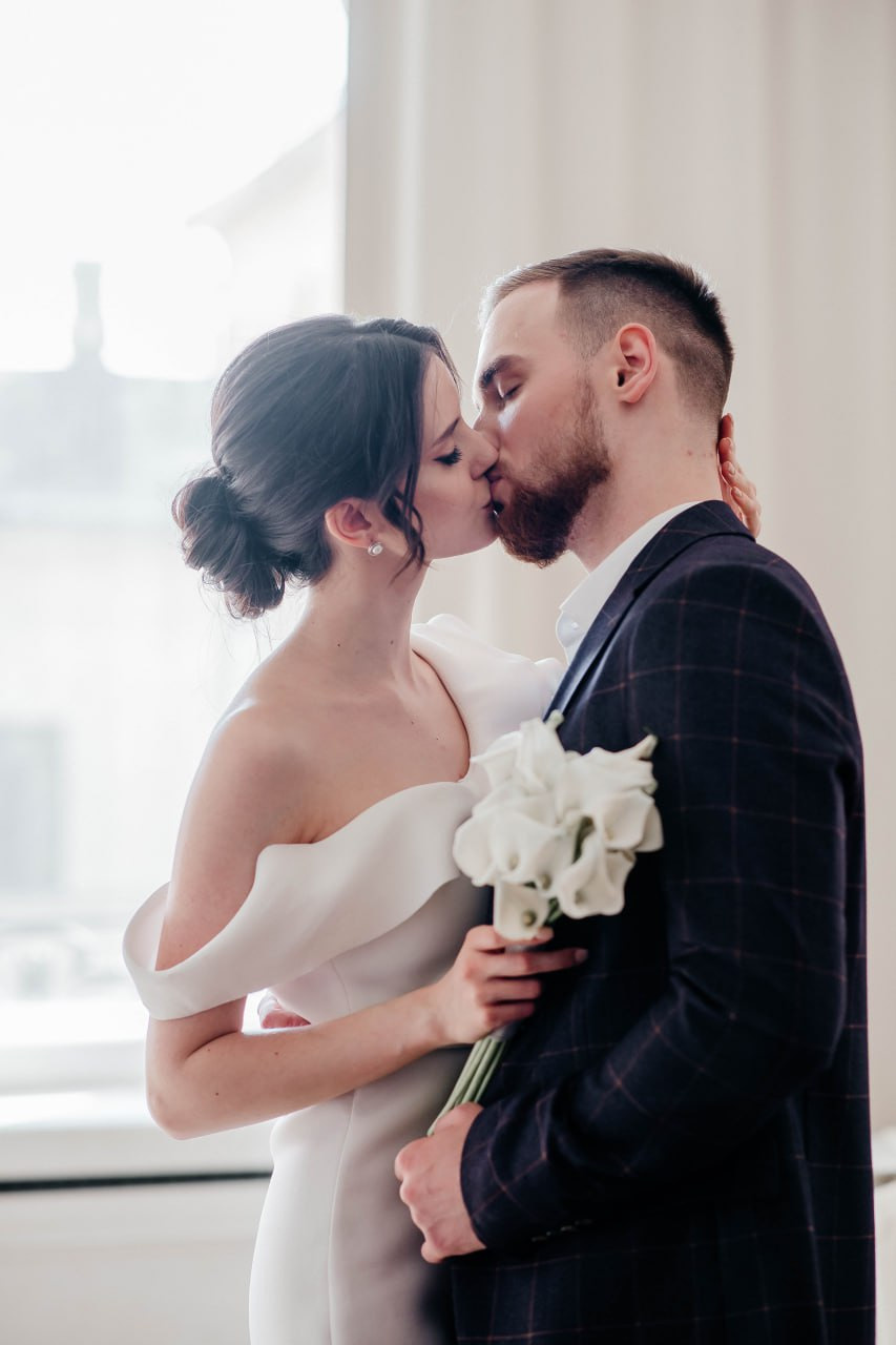 Свадебная фотосессия в студии — Диана и Кирилл